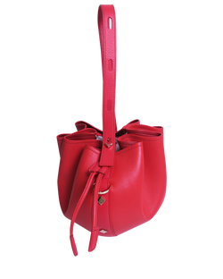 Candy Drawstring, Faux Leather, Red, 21091909, 4